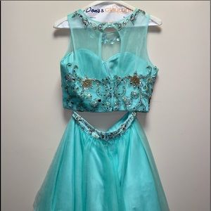 Two piece party dress